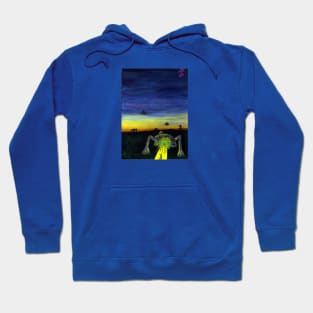 War of the Close Encounters of the Bunny Kind Hoodie